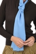 Cashmere & Seta accessori sciarpe foulard scarva azzuro miro 170x25cm